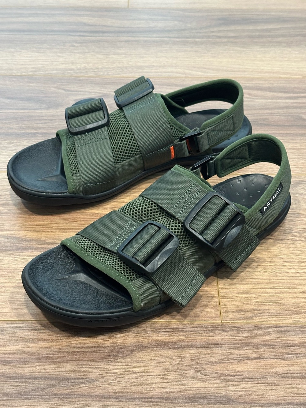 Astral Men's PFD Sandals in Green/Black Size 11